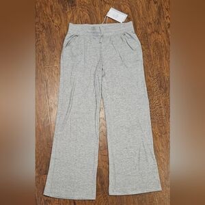 NWT Calme by Johnny Was, Hachi wide leg gray Sweatpants, size medium